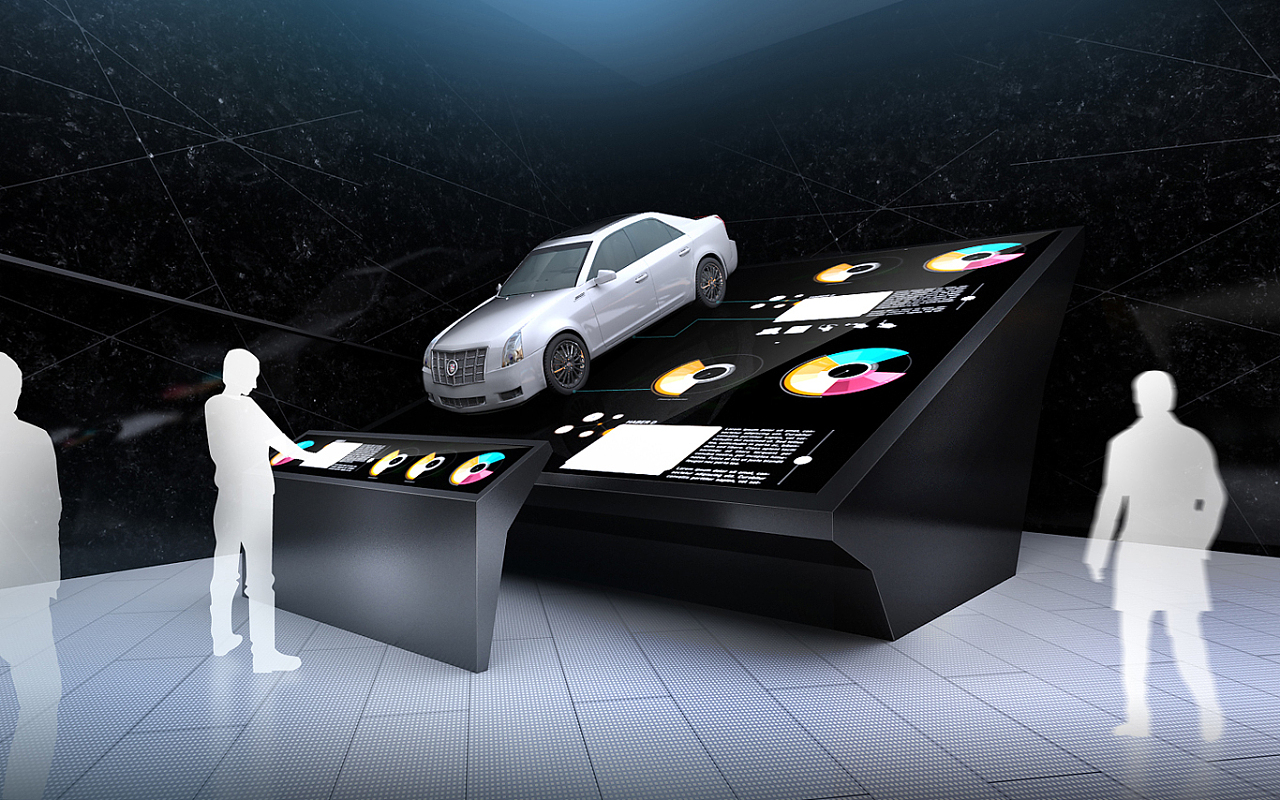 空間與多媒體 上海車(chē)展SGM空間設(shè)計(jì)與多媒體設(shè)計(jì)的融合創(chuàng)新